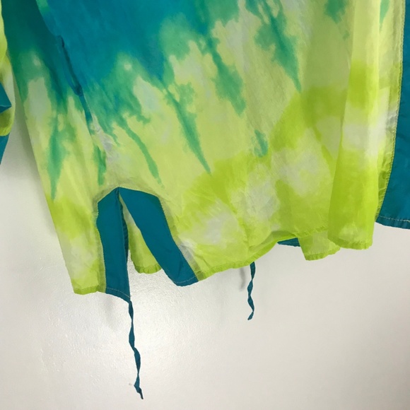 Calypso St. Barth for Target Kimono Yellow M/L - Picture 5 of 6